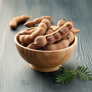 Fresh delicious ripe tamarind