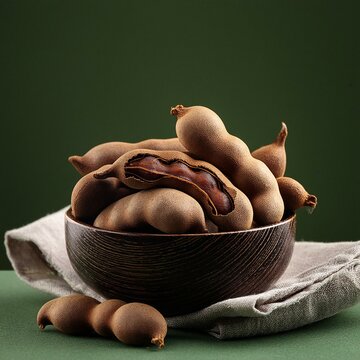 Fresh delicious ripe tamarind