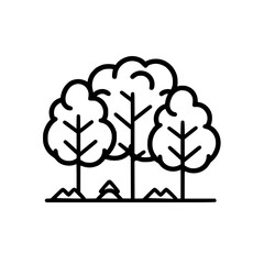 Tree Icon, Forest Icon, Christmas Tree icon, Tree SVG, Tree Illustration, Tree Vector, Forest Icon, Nature Icon, Landscape icons, Farm Icon, Land icon, Mountain Icon, forest svg, camping svg, nature s