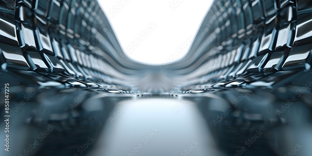 Poster pushing boundaries endless it innovation and hyperrealistic possibilities in abstract background. co