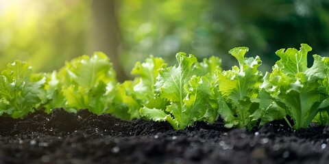 Using Animal Byproducts as Fertilizer for Healthy Vegetable Garden Growth. Concept Sustainable Gardening, Organic Fertilizers, Animal Byproducts, Vegetable Garden, Healthy Growth