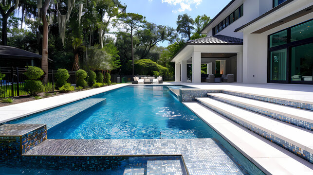 Chic Poolside Escape