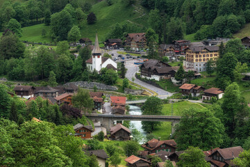 Lauterbrunnen town