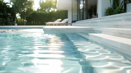 Fototapeta premium Tranquil Pool Haven