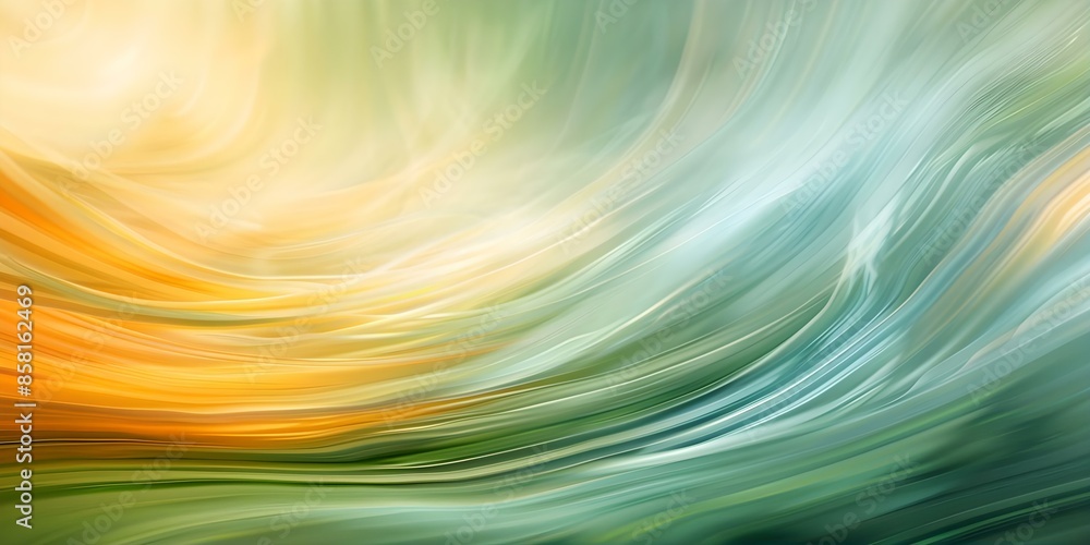 Poster abstract impressionistic lightspeed background with clean lines and serene ambiance. concept abstrac