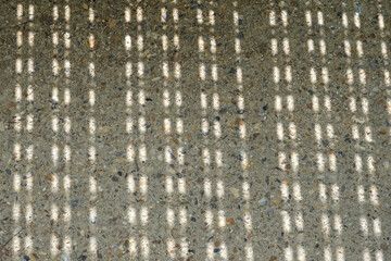 Sol avec rais de lumi&egrave;re