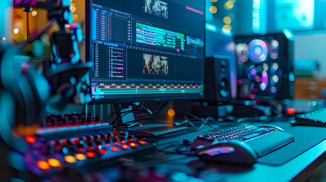 Dynamic Video Editing Workspace