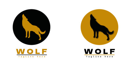 Obraz premium wolf logo for business 