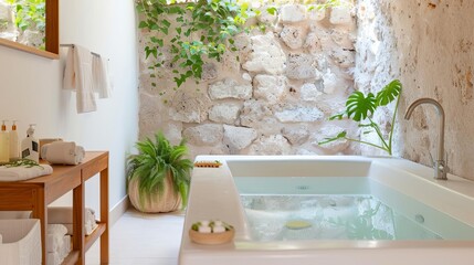 Luxury spa mud bath, detox, ultimate relaxation, rejuvenating experience, high-end wellness retreat