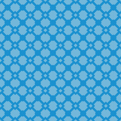 Symmetrical blue toned pattern for factory and print