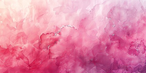 Fototapeta premium Abstract Pink Watercolor Background