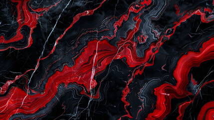 marble black and red background