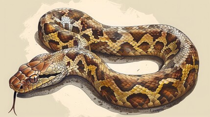 Obraz premium close up of a snake