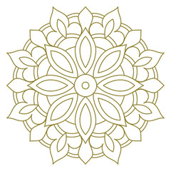 easy mandala design for coloring book, creative mandala art for mehendi design