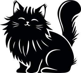 cute cat vector style illustration