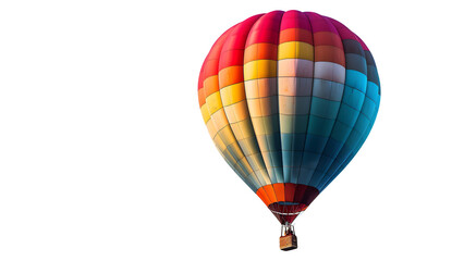 Obraz premium Hot air balloon isolated on a transparent background, PNG 