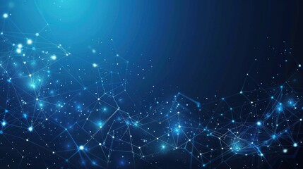 Abstract Digital Network Background