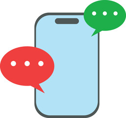 chat social media icon