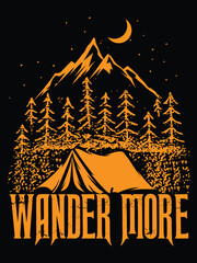 Mountain t-shirt design