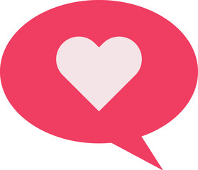 heart love social media icon