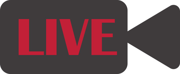 live stream social media icon