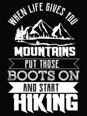 Mountain t-shirt design