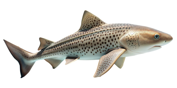 zebra shark on a transparent background