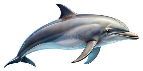 Fototapeta premium dolphin on a transparent background