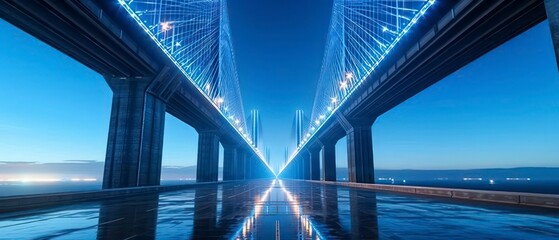 Fototapeta premium Industrial machinery and engines work in tandem to manufacture, showcasing advanced technology in production processes