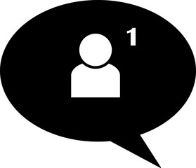 add firend follow social media icon silhouette.svg