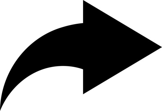 share forward arrow social media icon silhouette.svg