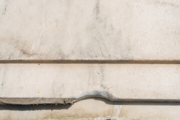 reclaimed marble slabs with lip edge