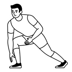 Basketball Coloring Page Colored Illustration