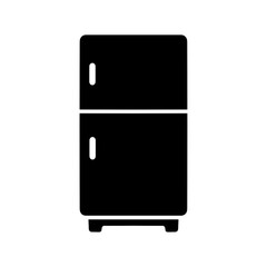 refrigerator icon vector illustration symbol, flat icon isolated on white