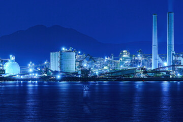 工場夜景