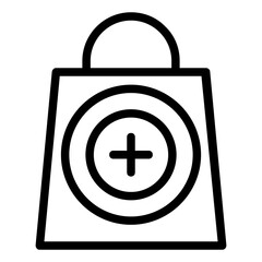 Obraz premium bag icon