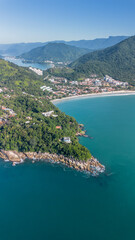 Ubatuba aerial view