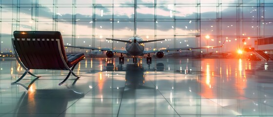 A dynamic view of an aircraft, capturing the essence of aviation as a vital mode of transport connecting cities and countries worldwide