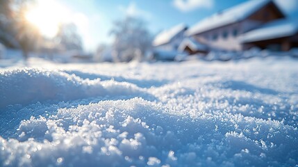 White background with snowflakes swirling around. illustration images