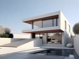 Modern House Building Exterior Inspiration Photography Art