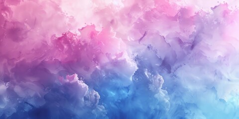 Fototapeta premium Abstract Watercolor Cloudscape