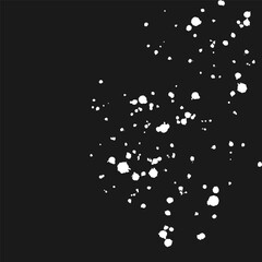 White paint stain spots splash