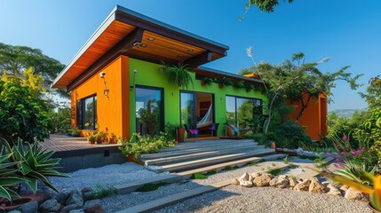 Spanish house with modular design