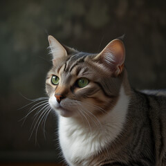 portrait of a cat