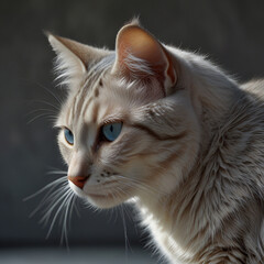 portrait of a cat