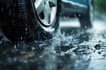 Driving in wet conditions: preventing hydroplaning with proper tire maintenance