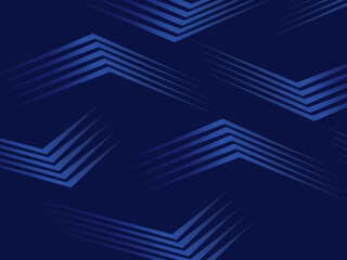 Premium background design with diagonal dark blue stripes pattern. Vector horizontal template for digital luxury business banner, contemporary formal invitation, luxury voucher, gift certificate, etc.