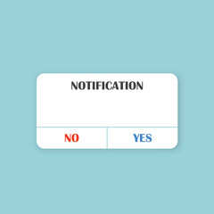 Fototapeta premium New message icon in flat style. Incoming inbox email vector illustration on isolated background. Bubble notification sign business concept.