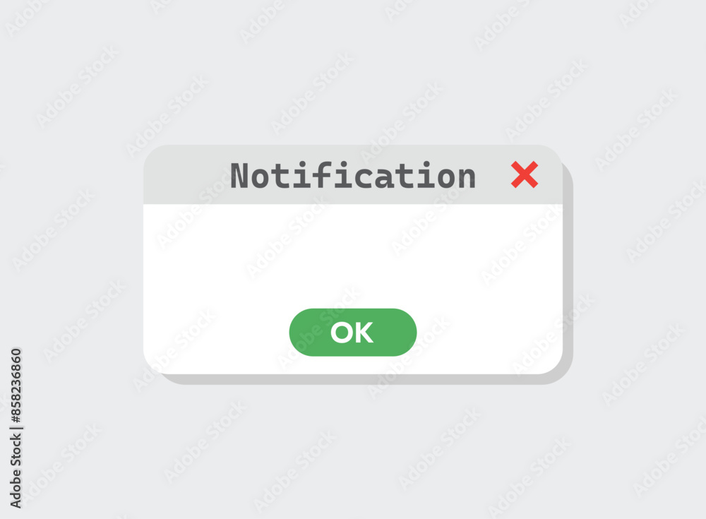 Poster new message icon in flat style. incoming inbox email vector illustration on isolated background. bub