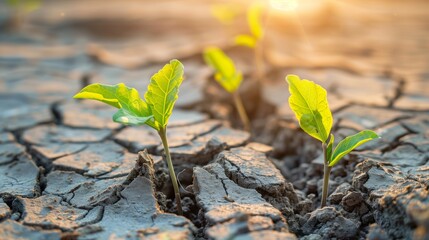 Lush green forest recovering, showcasing vibrant plant life and clean water streams, symbolizing the power of environmental restoration and the growth of nature.